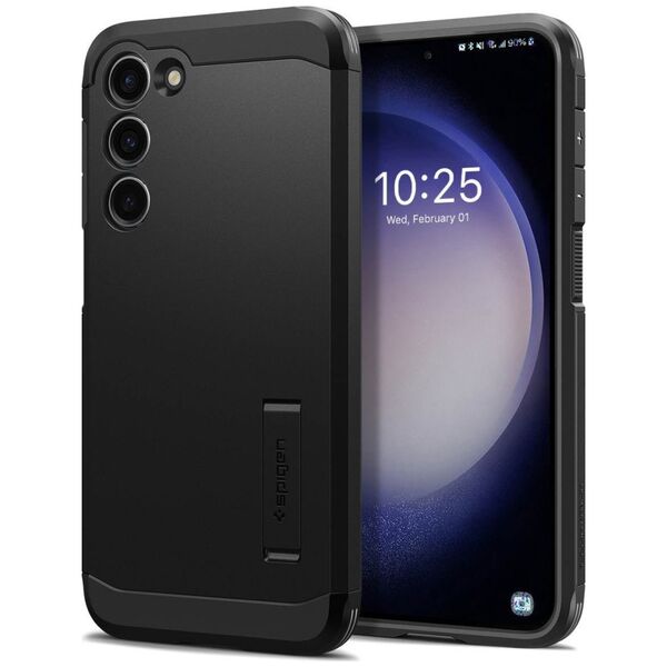 Spigen Spigen Tough Armor, black - Samsung Galaxy S23