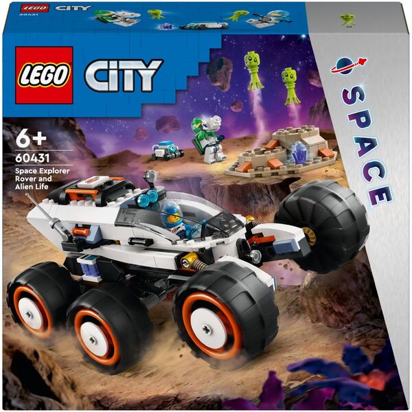 LEGO City Kosmiczny łazik i badanie życia w kosmosie (60431)