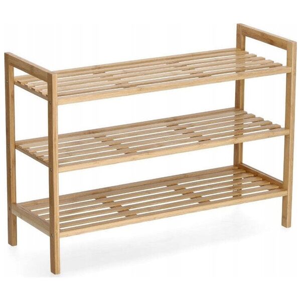 Ράφι για παπούτσια Zeller Bamboo, 70 x 26 x 50 cm 13458350 4003368189857