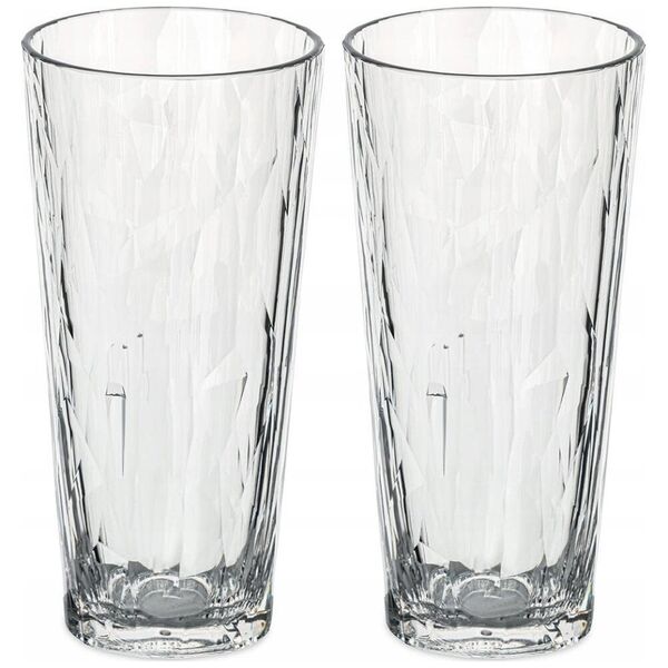 Koziol Szklanki CLUB NO. 19 superglas, 250 ml, 2 τεμάχια, KOZIOL 13459072 4002942656945