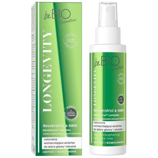 BeBio BeBio Ewa Chodakowska Longevity wcierka Gęstość i Wzmocnienie 100ml
