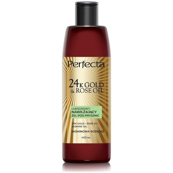 DAX PERFECTA 24K Gold&Rose Oil Luksusowy nawilżający żel pod prysznic 400 ml