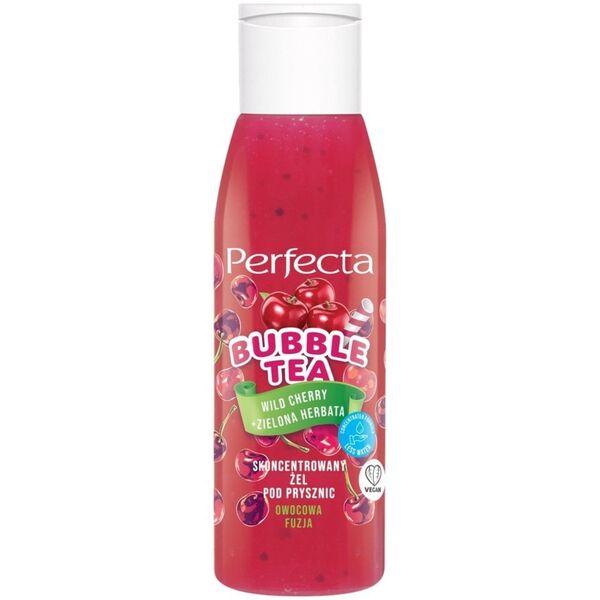 DAX PERFECTA Bubble Tea Żel pod prysznic Wild Cherry Mini
