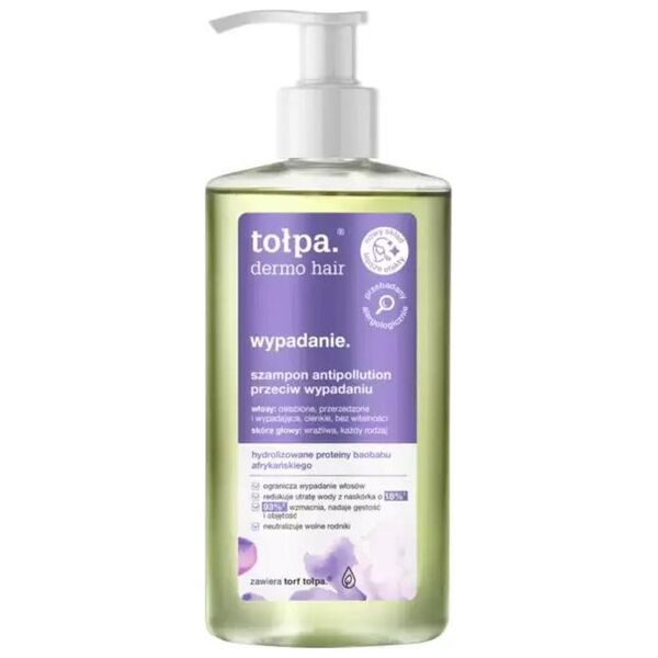 Tołpa dermo hair wypadanie. szampon antipollution przeciw wypadaniu 250 ml