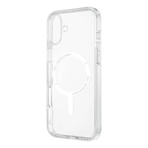 Case IPHONE 16 UNIQ Clario Magclick Charging Lucent Clear transparent 8886463689509
