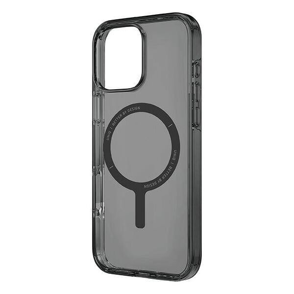 Case IPHONE 16 PRO UNIQ Clario Magclick Charging Smoke transparent 8886463689745