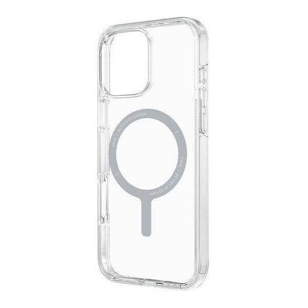 Case IPHONE 16 PRO MAX UNIQ Clario Magclick Charging Lucent Clear transparent 8886463689936