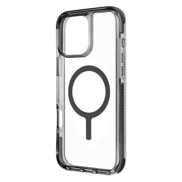 Case IPHONE 16 PLUS UNIQ Combat Magclick Charging Carbon black 8886463689585