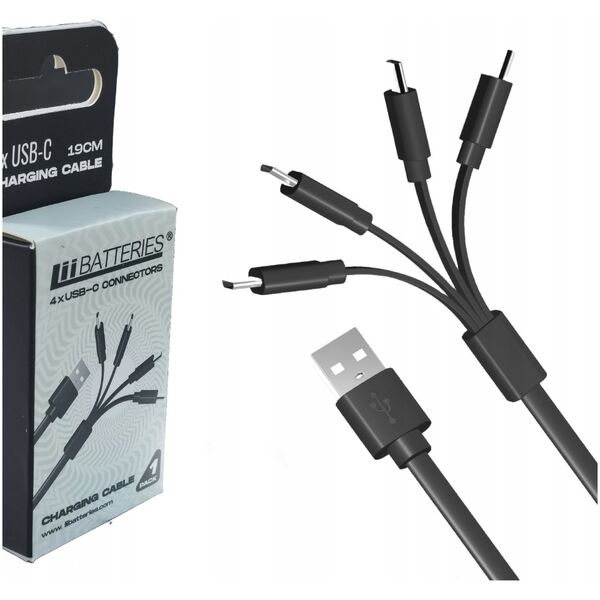 Kabel USB LiiBateries LIIBATTERIES KABEL DO ŁADOWANIA TYP-4