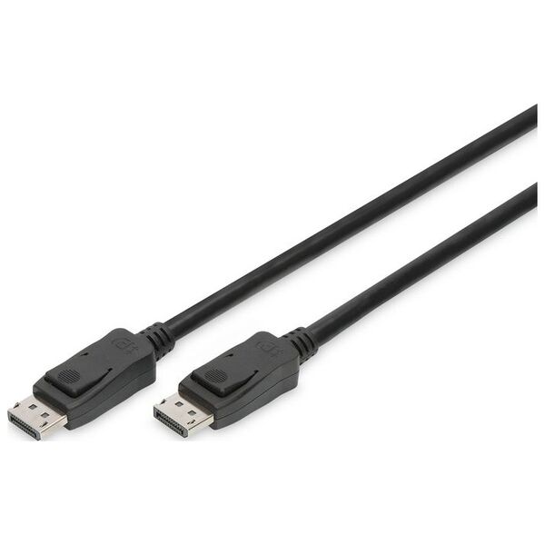 Kabel Digitus DisplayPort - DisplayPort 1m czarny (AK-340106-010-S)