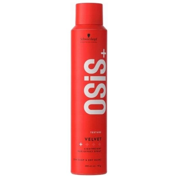 Alkotest SCHWARZKOPF PROFESSIONAL_Osis+ Velvet, lekki spray do włosów z efektem wosku, 200ml
