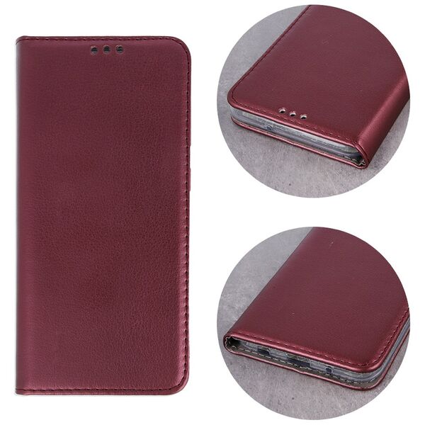 Smart Magnetic case for Samsung Galaxy M35 5G burgundy 5900495037053