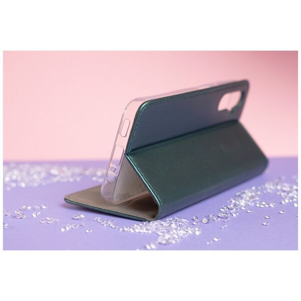 Smart Magnetic case for Oppo Reno 12F 5G (Global) / 12FS 5G dark green 5906961901309
