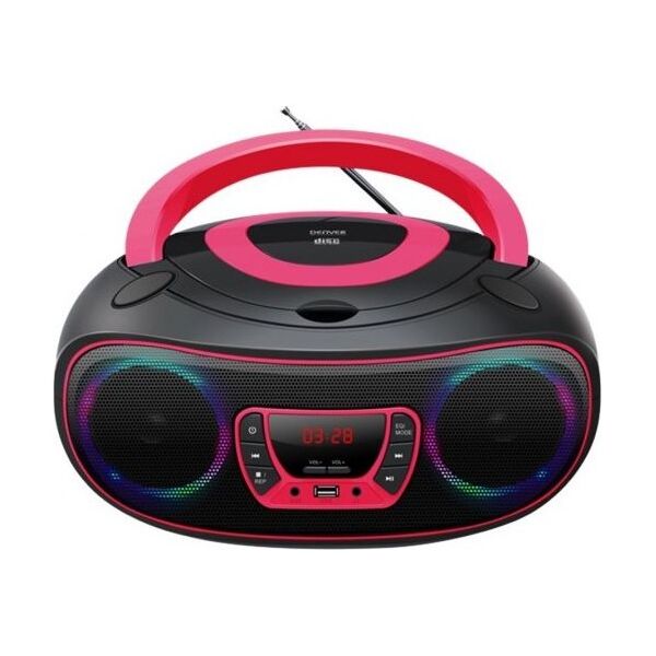 Radioodtwarzacz Denver TCL-212BT Różowy
