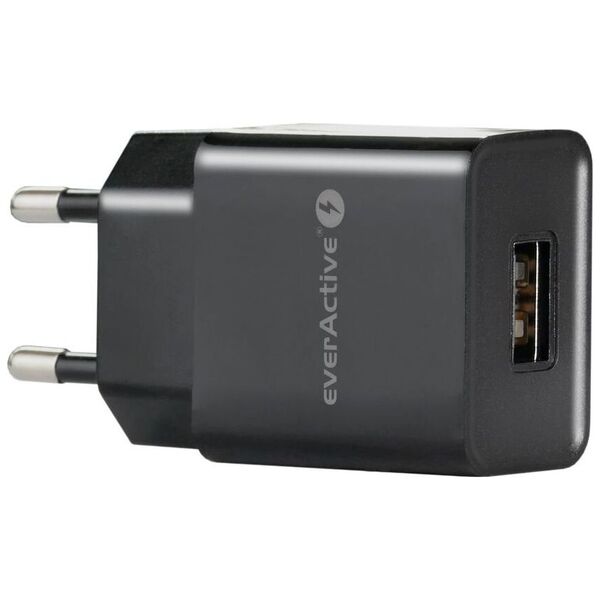Ładowarka EverActive SC-100B 1x USB-A 1 A (SC100B)