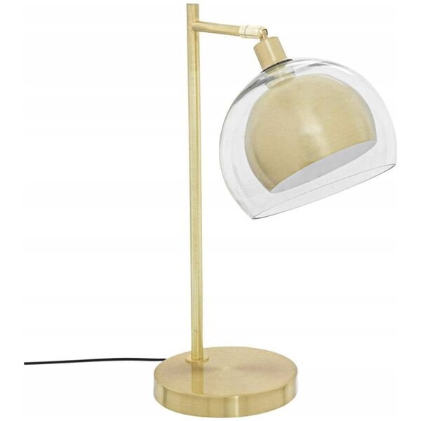 Atmosphera Gold λαμπερό κομοδίνο, μέταλλο και γυαλί, 48 cm 13430680 3560232579196