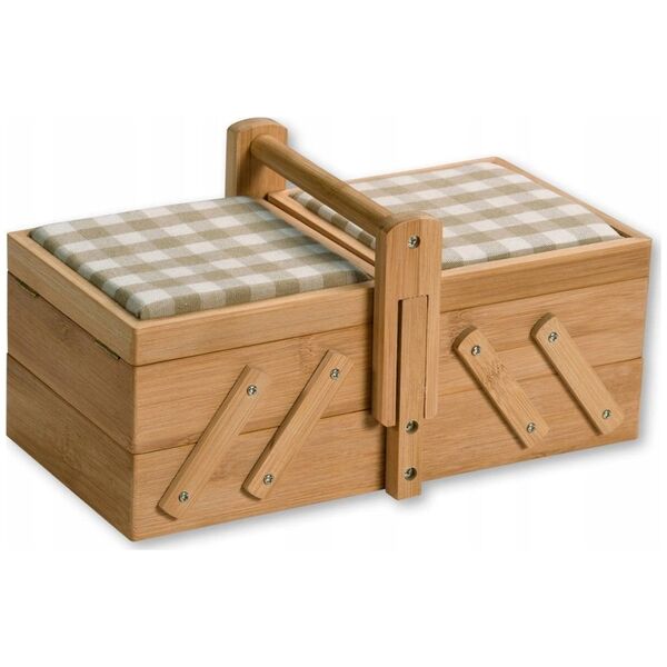 Κλωστομηχανή Kesper Bamboo με χώρο για βελόνες, ύψος 17 cm, Kesper 13430832 4000270587115