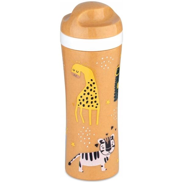 Koziol Μπουκάλι νερού για παιδιά, OASE ZOO, 425ml, μπεζ, KOZIOL 13430864 4002942624807