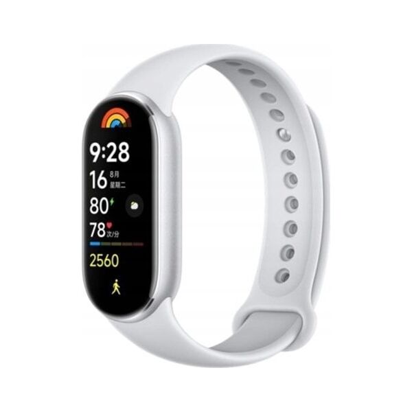Smartband Xiaomi Smartwatch Xiaomi Mi Band 9 srebrny