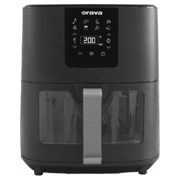 Frytkownica Orava Orava horkovzdušná fritéza, 1700 W, 7 l, 8 programů, LED displej, 40-200 °C, časovač, digitální ovládání