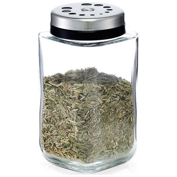 Zeller Glass dispenser για μπαχαρικά και αλάτι, σέικερ για αλάτι και πιπέρι, βάζα μπαχαρικών, δοχεία κουζίνας, αξεσουάρ κουζίνας, ZELLER 13429162 4003368196343