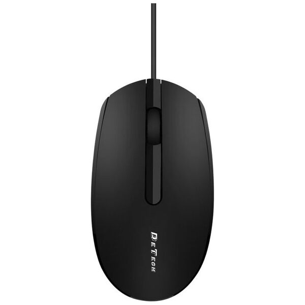 Ποντίκι DeTech D4, Optical, Black - 773 έως 12 άτοκες Δόσεις