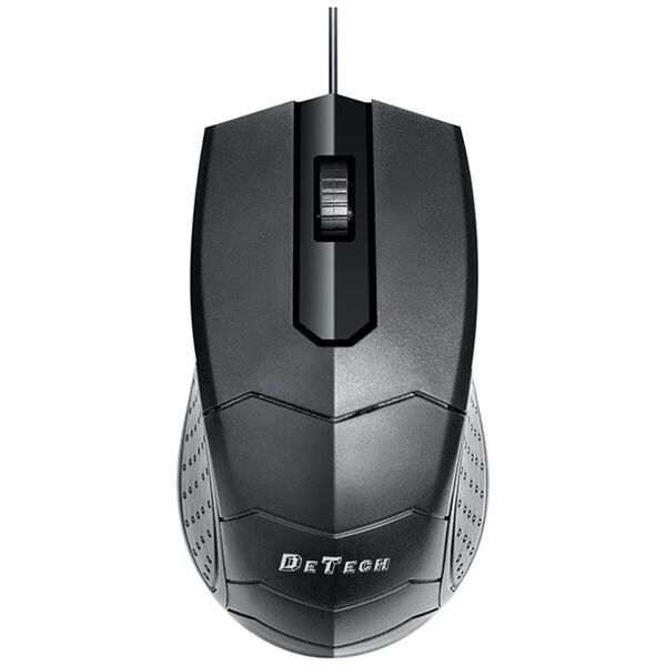 Ποντίκι DeTech D8, Optical, Black - 777 έως 12 άτοκες Δόσεις