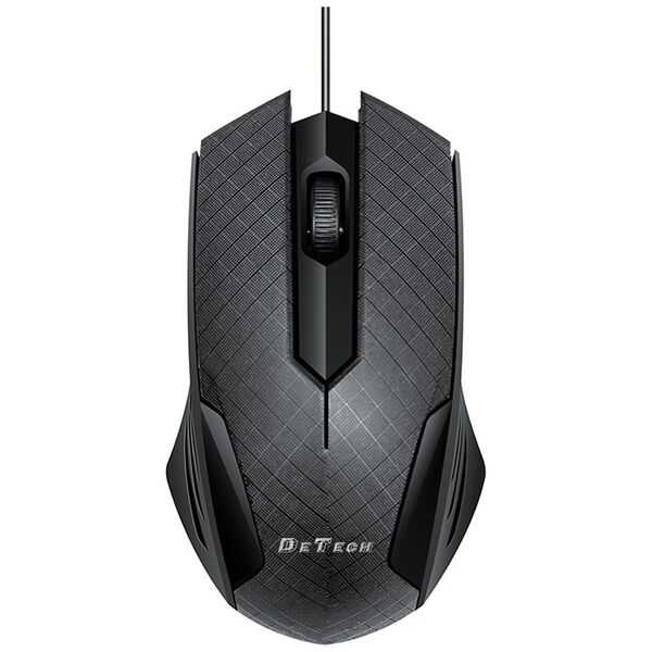 Ποντίκι DeTech D9, Optical, Black - 778 έως 12 άτοκες Δόσεις