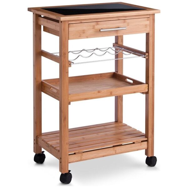 Zeller Kitchen cart - mobile bar, ZELLER 13429049 4003368137780
