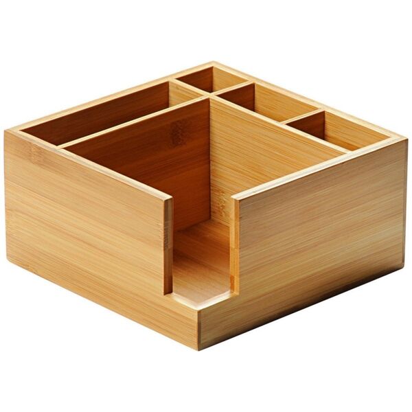 Θήκη για χαρτοπετσέτα Kesper Bamboo, 18 x 18 cm, KESPER 13429254 4000270708510