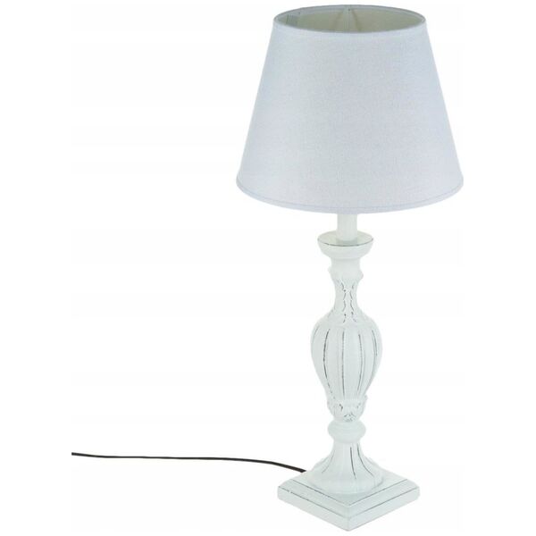 Επιτραπέζιο φωτιστικό Atmosphera PATINE BLANC με αμπαζούρ, 55 cm 13429494 3560239419969