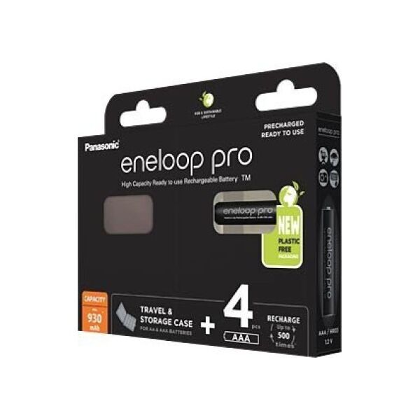 Panasonic Akumulator Eneloop Pro AAA / R03 930mAh 4 szt.