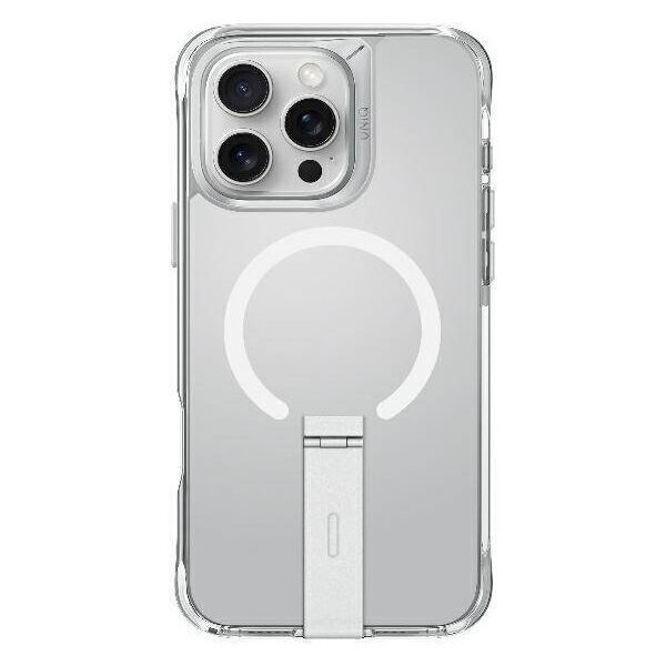 Case IPHONE 16 PRO UNIQ Eleva with Vertica Stand Lucent Clear transparent 8886463690710