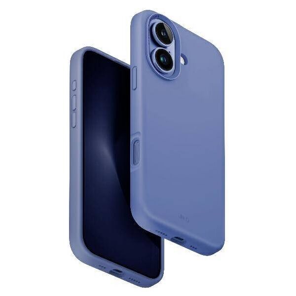 Case IPHONE 16 UNIQ Lino Hue Magclick Charging Pearl blue 8886463689516
