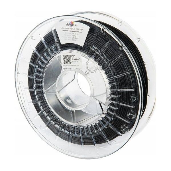 Spectrum Spectrum 3D filament, ASA-X CF10, 1,75mm, 500g, 80726, black