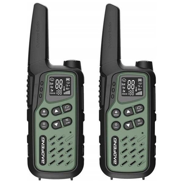 Krótkofalówka Baofeng BF-T25E zielona
