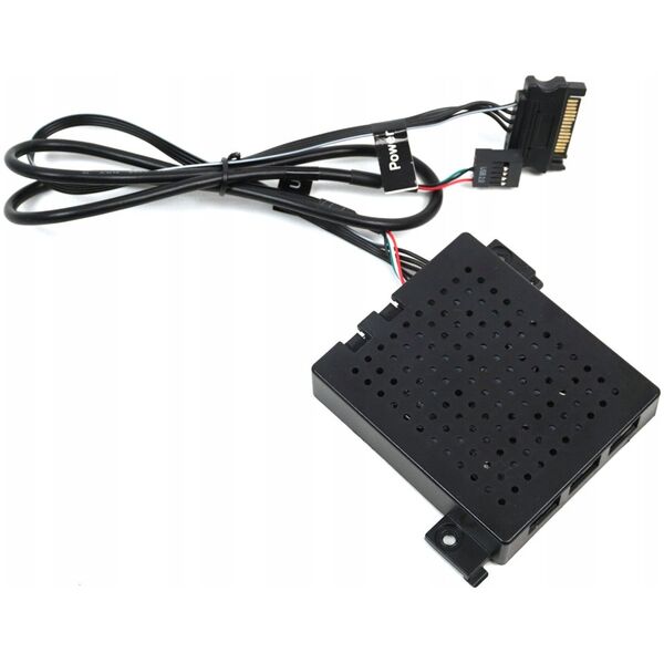 Nzxt NZXT AC-CRFR0-B1, 9 channels, Black, 3-pin connector, 4-pin connector, 12 V, 102 mm, 38 mm