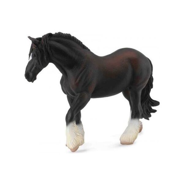 Figurka Collecta Klacz rasy Shire czarna (88582)