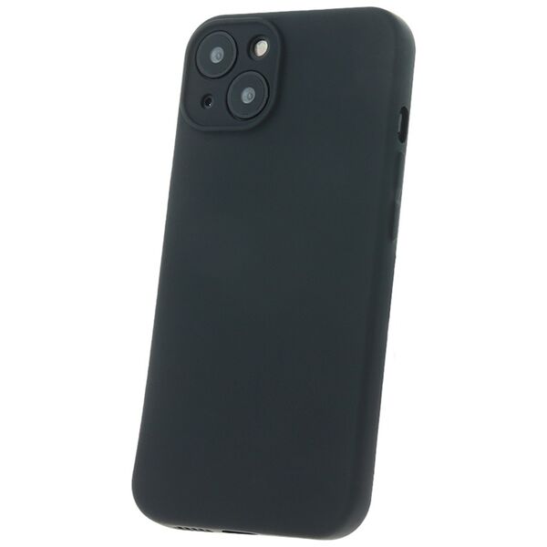 Silicon case for iPhone SE 2024 black 5907457798465