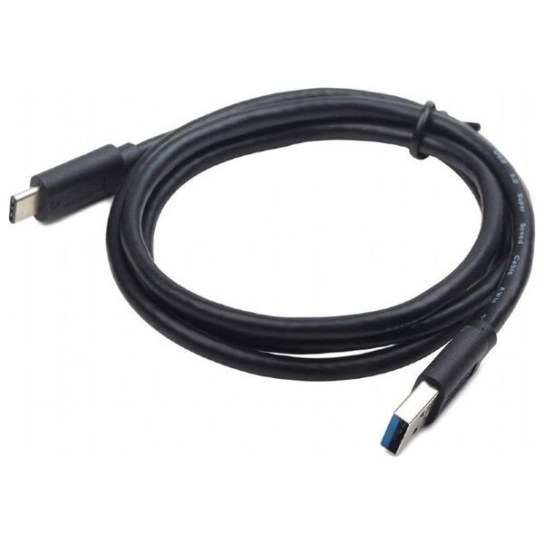 Kabel USB Gembird USB-A - USB-C 0.5 m Czarny (CCP-USB3-AMCM-0.5M)