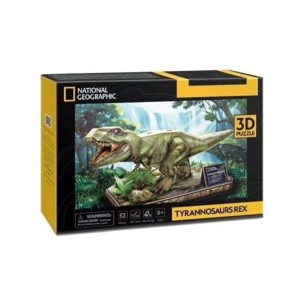 Cubic Fun PUZZLE 3D NATIONAL GEOGRAPHIC T-REX