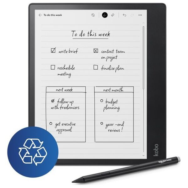 Czytnik Kobo Elipsa 2E Bundle (N605-KU-BK-K-BU)