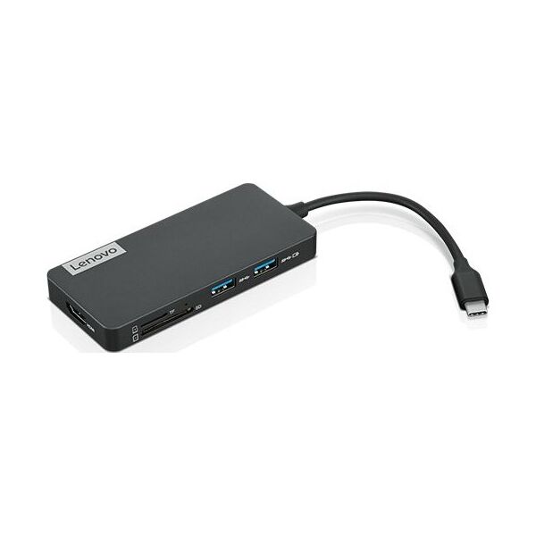 Stacja/replikator Lenovo 7w1 USB-C (GX90T77924)
