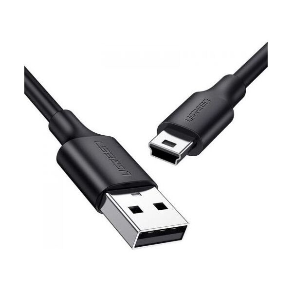 Kabel USB Ugreen USB-A - miniUSB 2 m Czarny (30472)