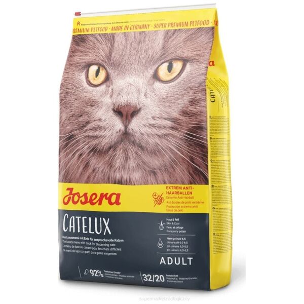 Josera Catelux Adult, z kaczką i ziemniakami 2kg