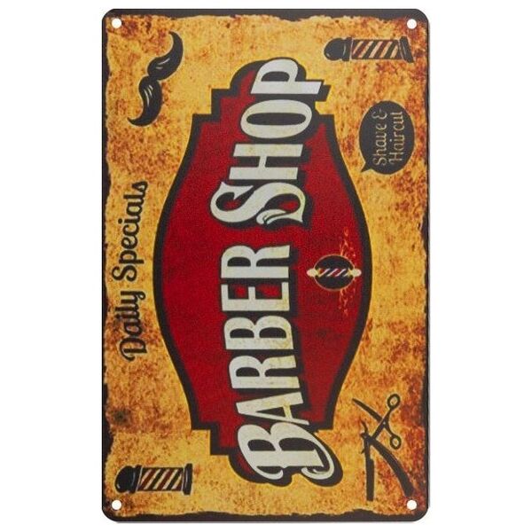Activeshop Tablica ozdobna barber B045