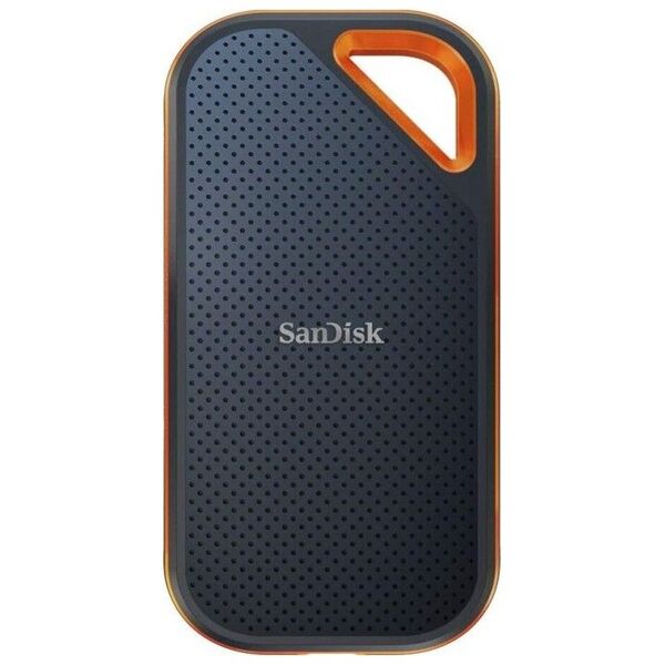 Dysk zewnętrzny SSD SanDisk Extreme PRO Portable V2 1TB Czarno-pomarańczowy (SDSSDE81-1T00-G25)