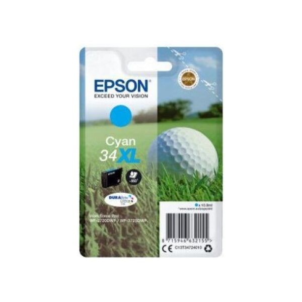 Tusz Epson Tusz T3472, cyan (C13T34724010)