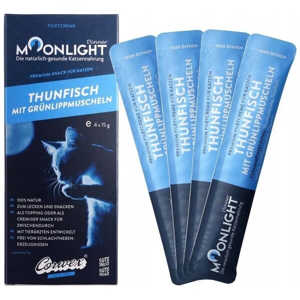 Moonlight Moonlight Dinner Krem - Tuńczyk,omułek 60g,15gx4