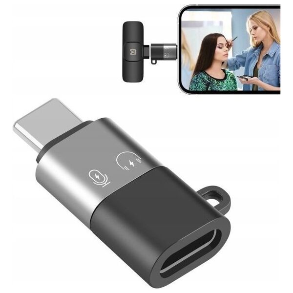 Puluz Adapter Przejściówka Redukcja Z Usb-c Usb Type-c Na  Iphone Lightning 8 Pin / Pu657b